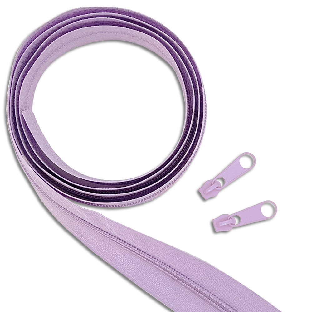 #Farbe_Reißverschluss mit Zipper | 166 Flieder