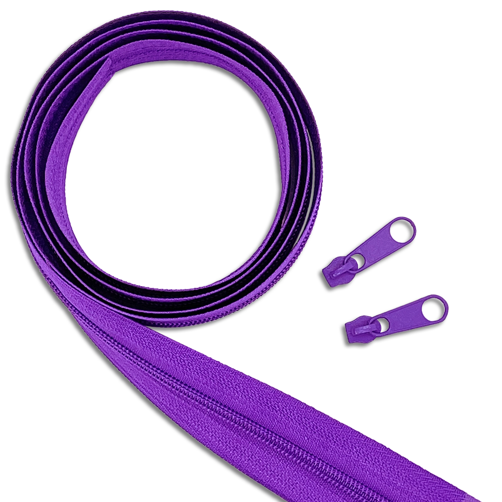 #Farbe_Reißverschluss mit Zipper | 170 Lila