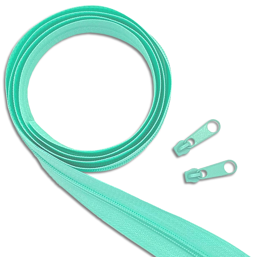 #Farbe_Reißverschluss mit Zipper | 201 Türkis
