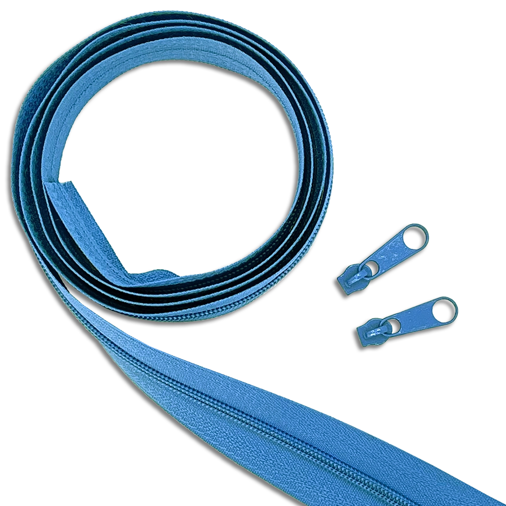 #Farbe_Reißverschluss mit Zipper | 219 Blau