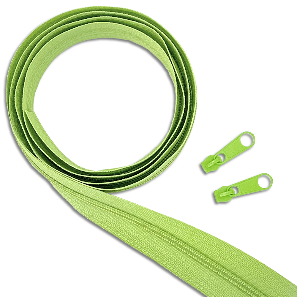 #Farbe_Reißverschluss mit Zipper | 234 Hellgrün