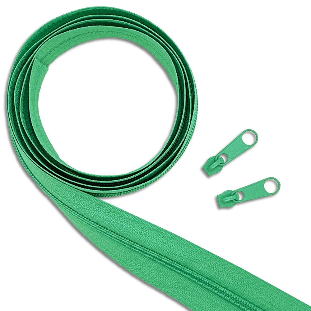 #Farbe_Reißverschluss mit Zipper | 254 Flaschengrün