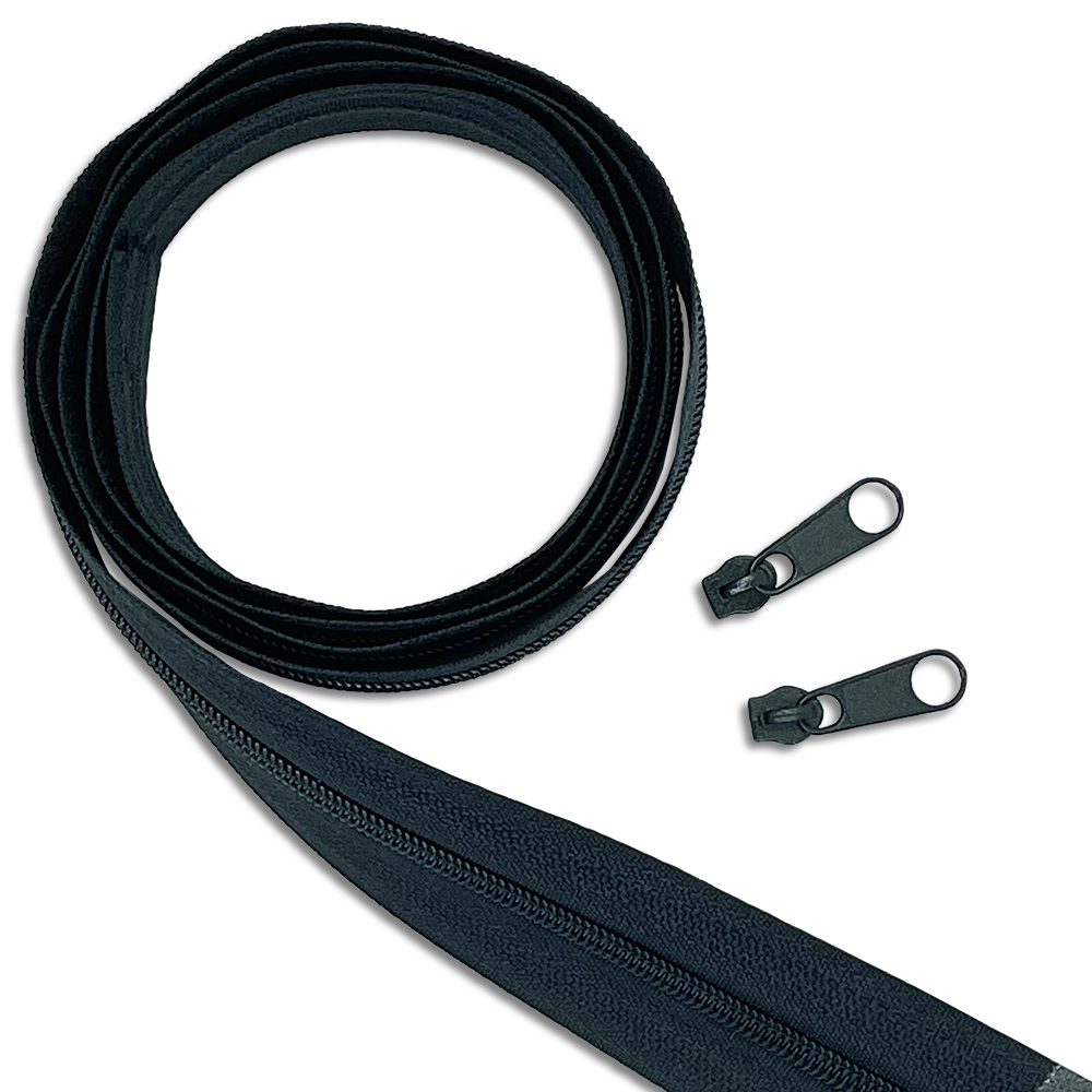 #Farbe_Reißverschluss mit Zipper | 332 Schwarz