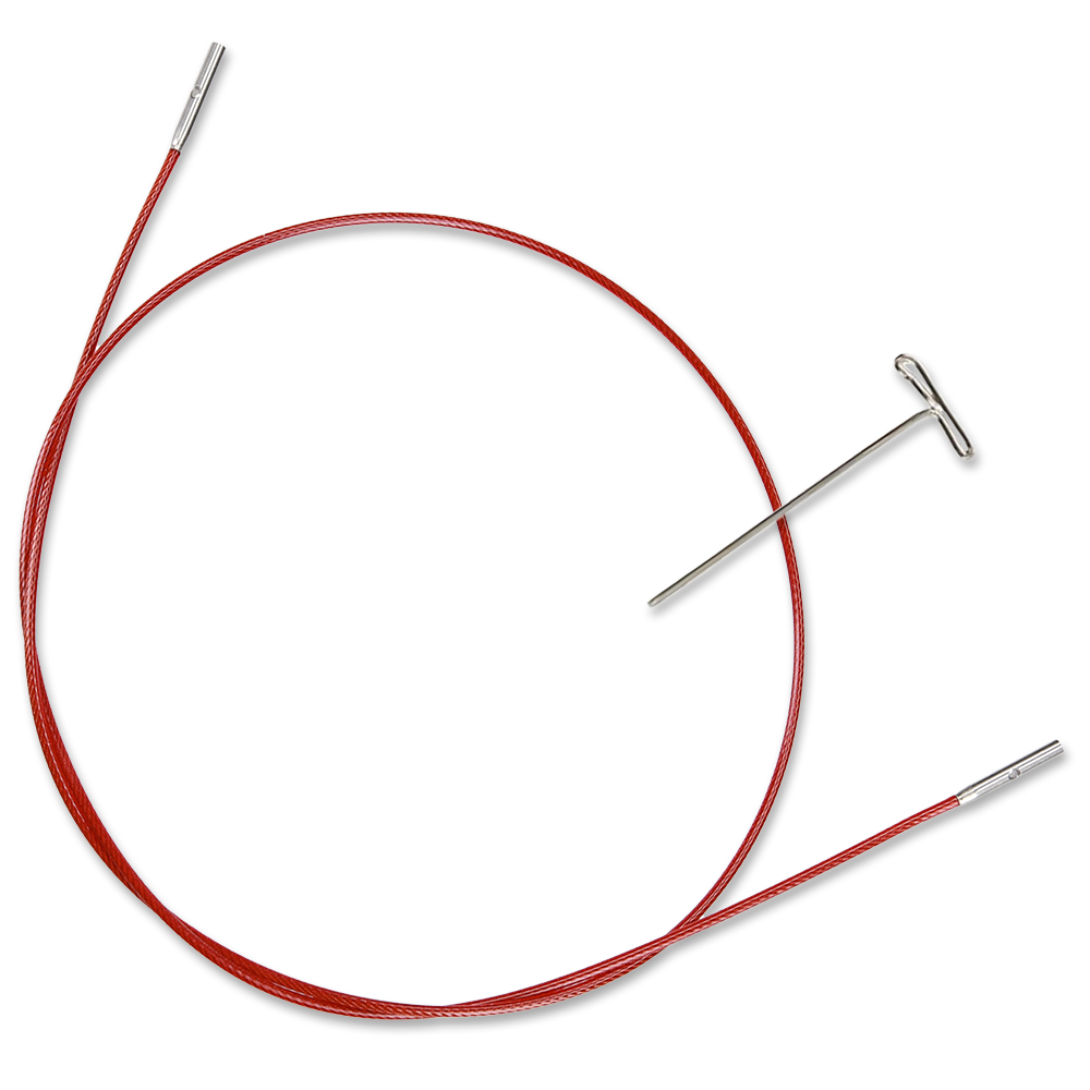 Twist Red austauschbare Seile für Nadelspitzen