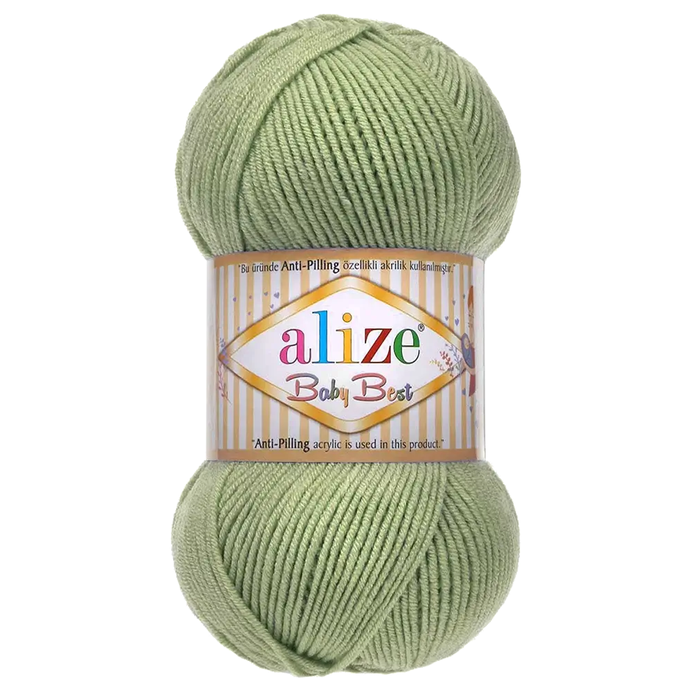 #Farbe_Alize Baby Best | 138 Olivgrün