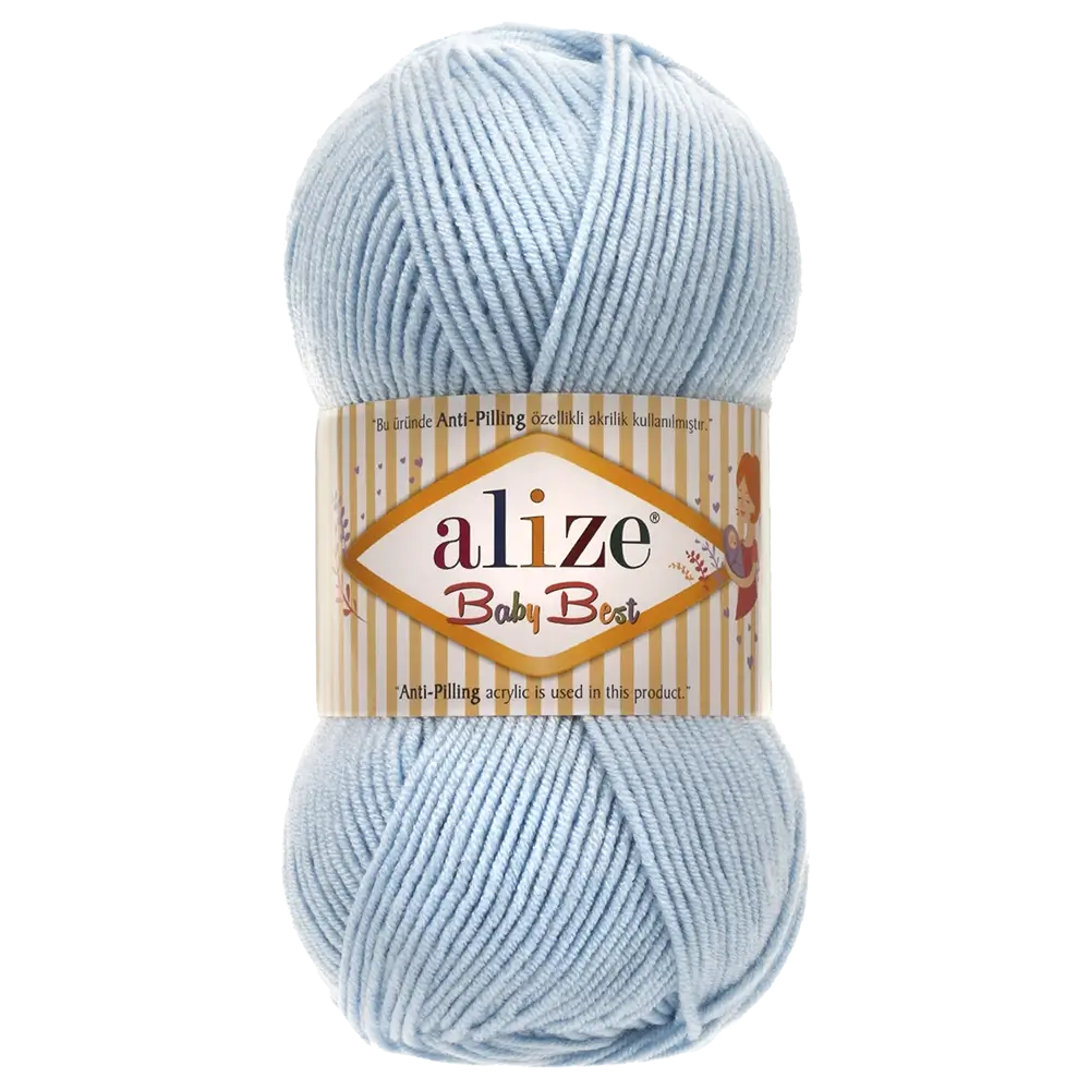 #Farbe_Alize Baby Best | 40 Hellblau
