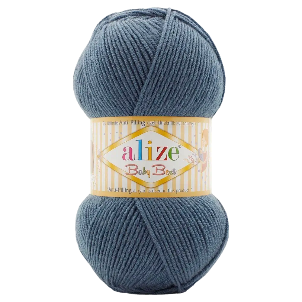 #Farbe_Alize Baby Best | 418 Graublau
