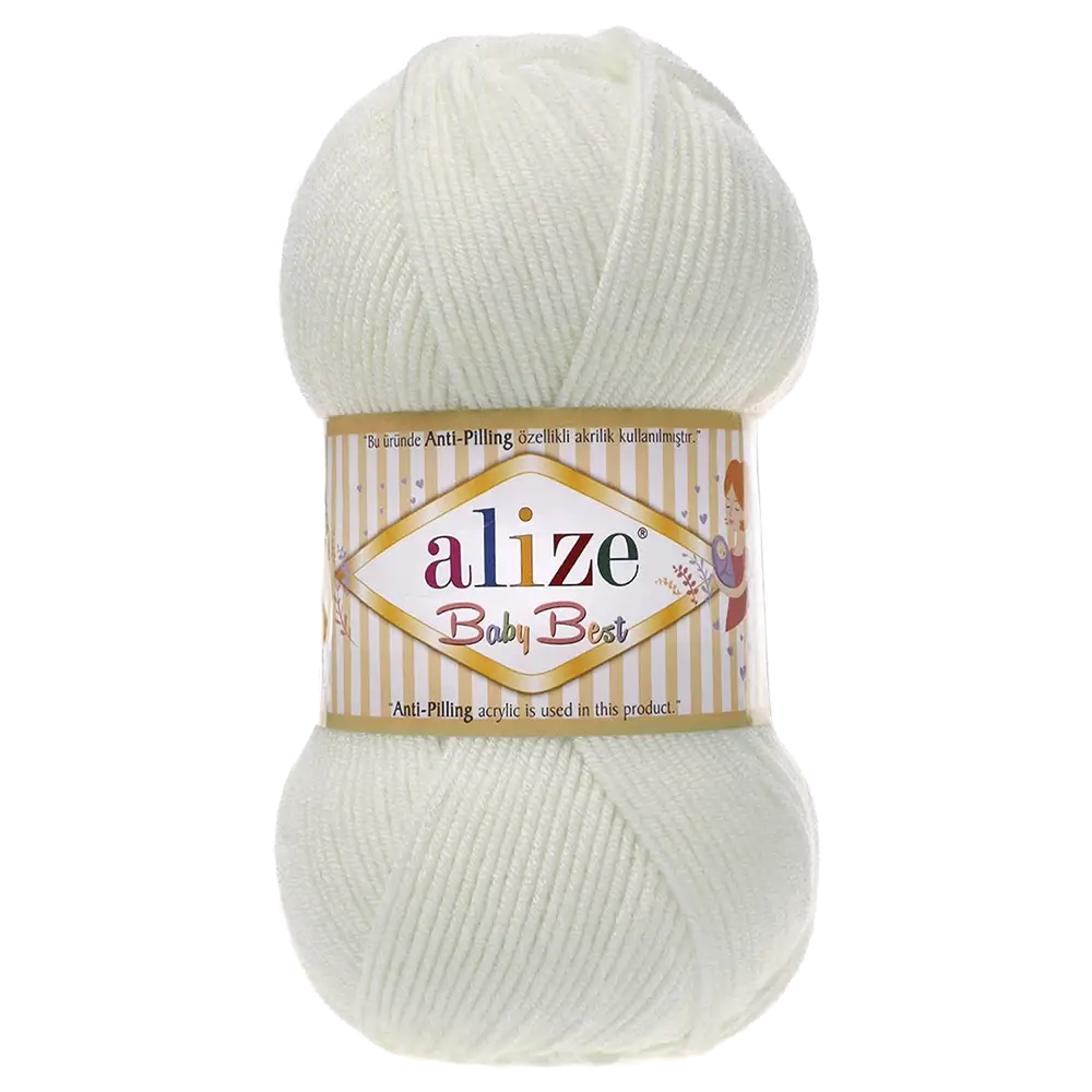 #Farbe_Alize Baby Best | 450 Perle