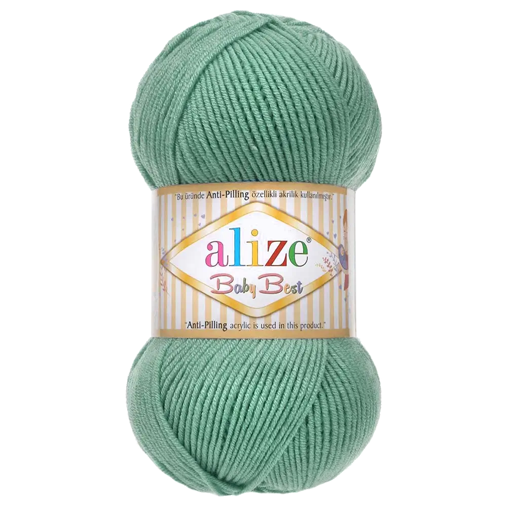 #Farbe_Alize Baby Best | 463 Smaragdgrün