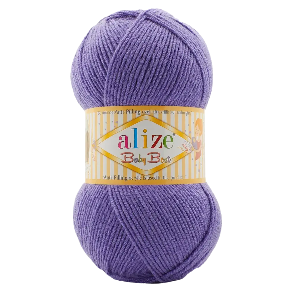 #Farbe_Alize Baby Best | 851 Purple