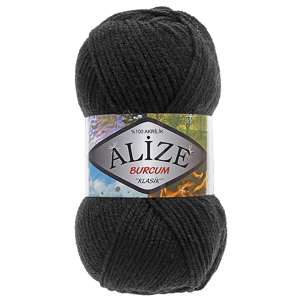 #Farbe_Alize Burcum Klasik | 60 Schwarz