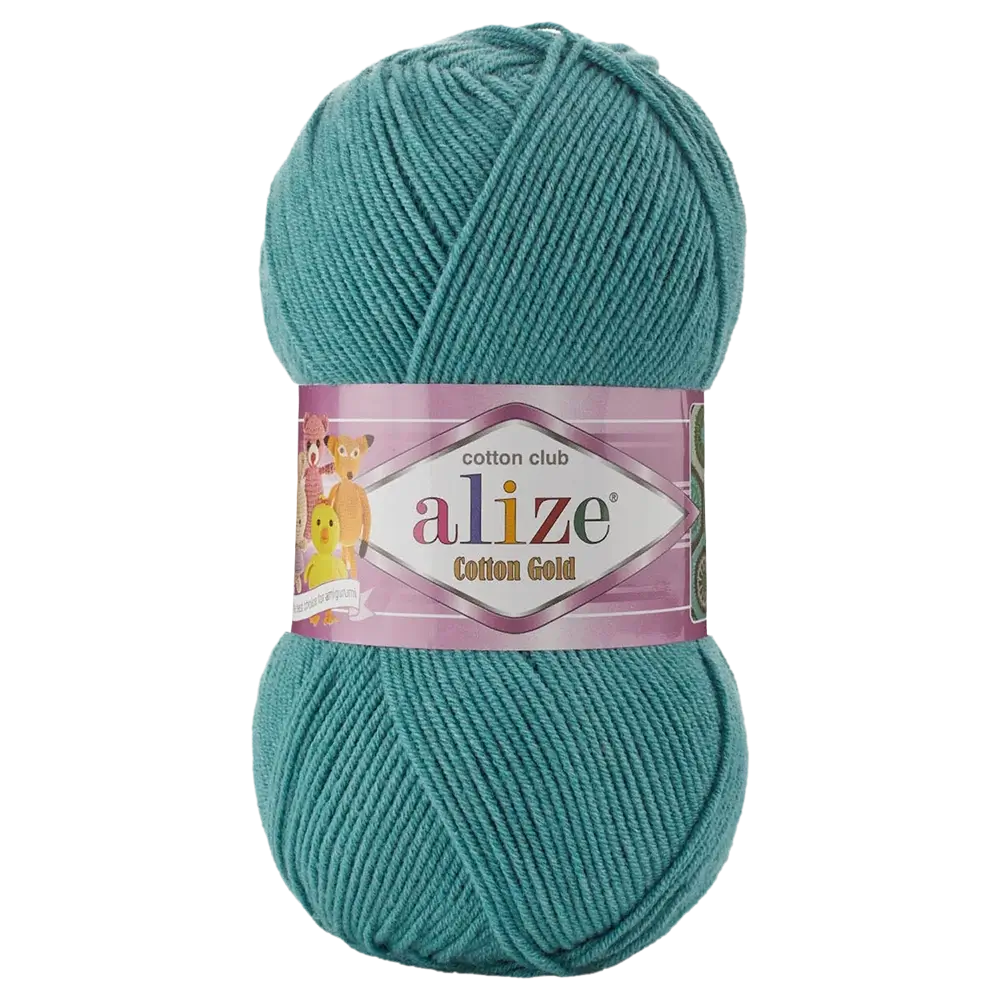 #Farbe_Alize Cotton Gold | 156 Blaugrün