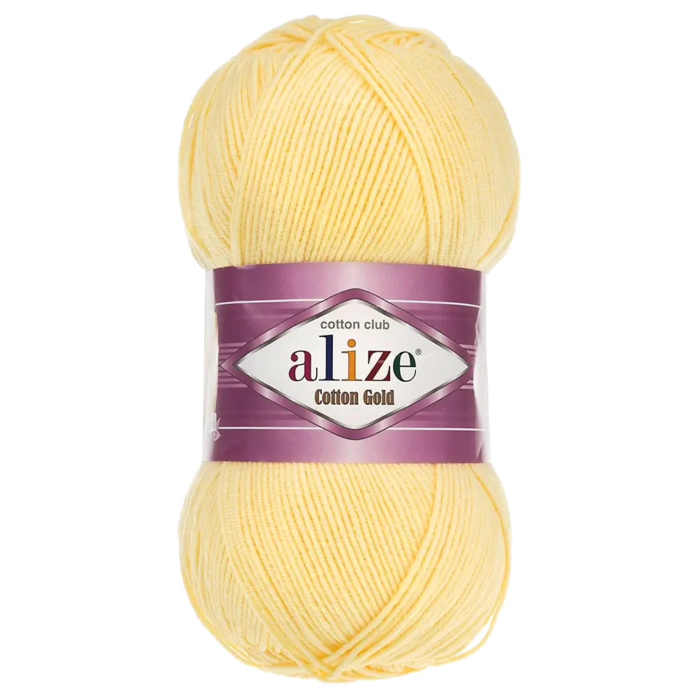 #Farbe_Alize Cotton Gold | 187 Hellgelb