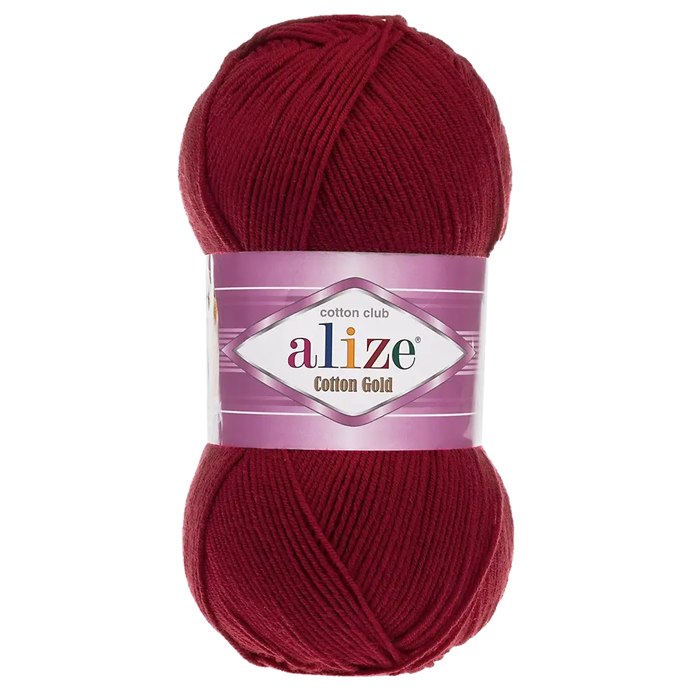 #Farbe_Alize Cotton Gold | 390 Kirschrot