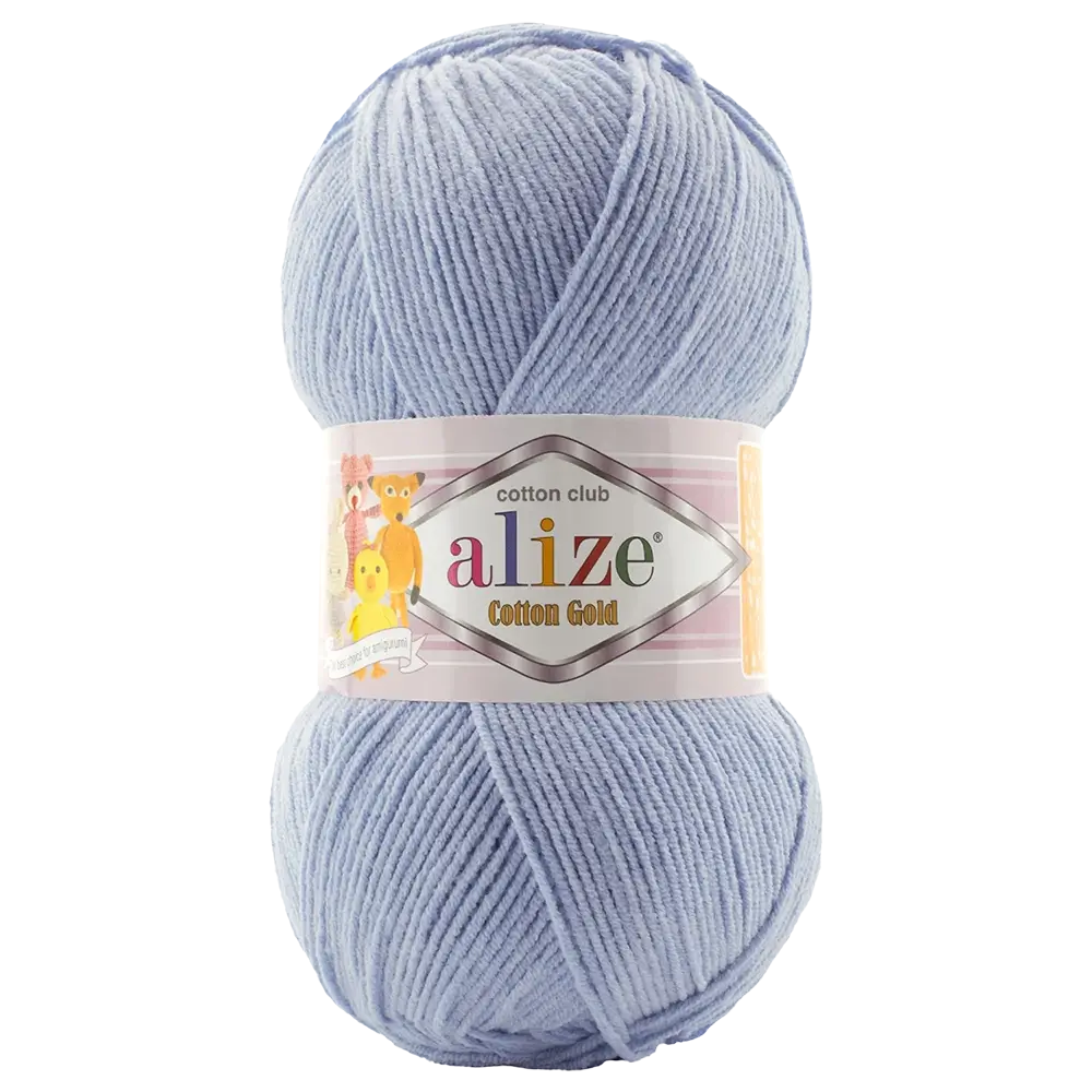 #Farbe_Alize Cotton Gold | 481 Lichtblau