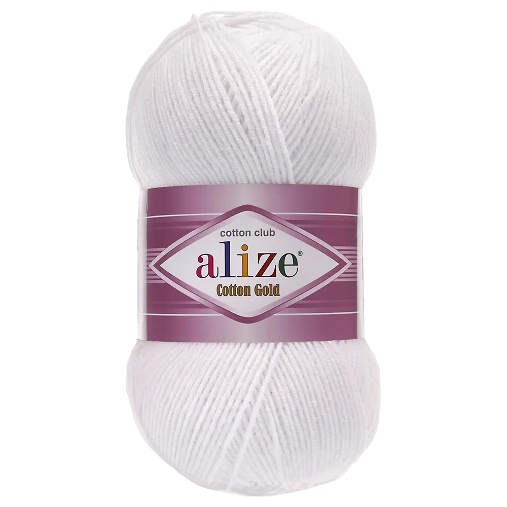 #Farbe_Alize Cotton Gold | 55 Weiß