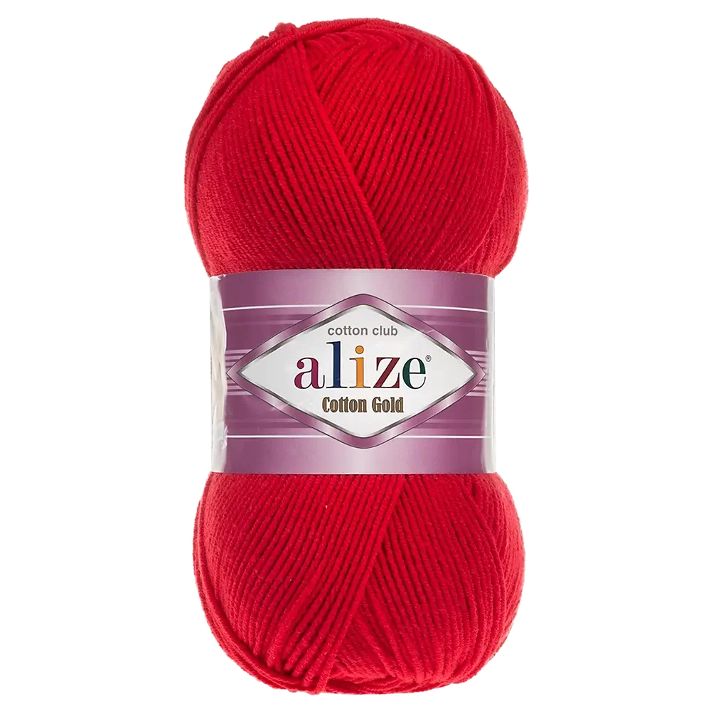 #Farbe_Alize Cotton Gold | 56 Rot