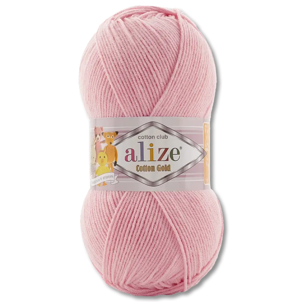 #Farbe_Alize Cotton Gold | 638 Erdbeereis