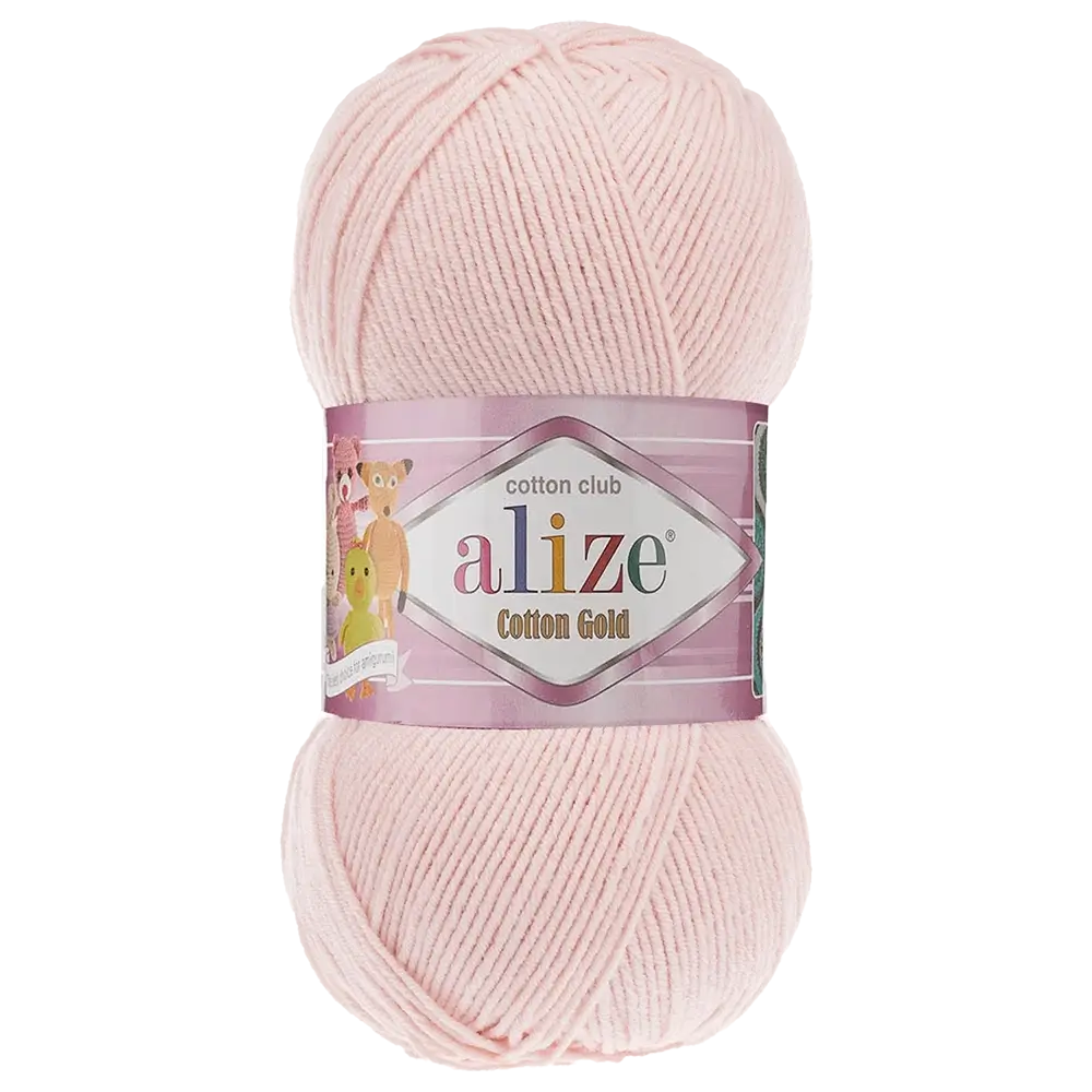 #Farbe_Alize Cotton Gold | 823 Erdbeercreme