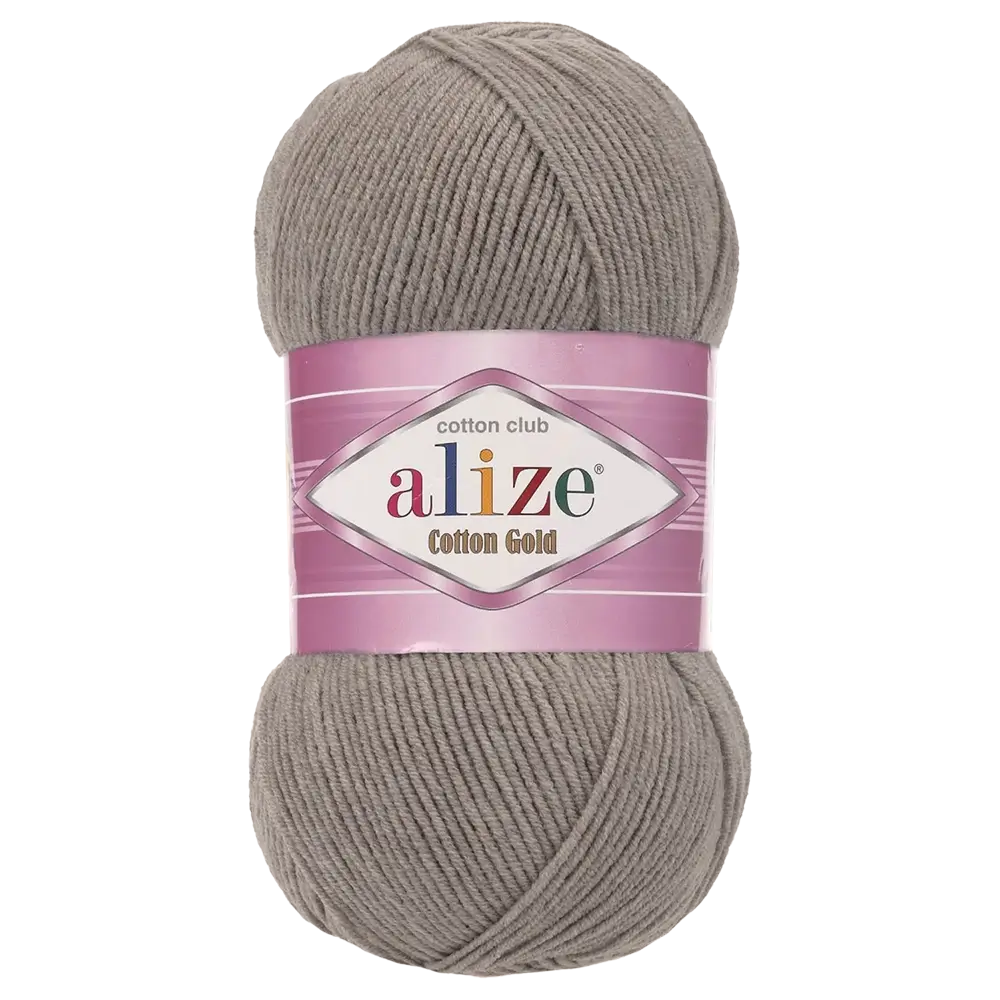 #Farbe_Alize Cotton Gold | 827 Graubraun