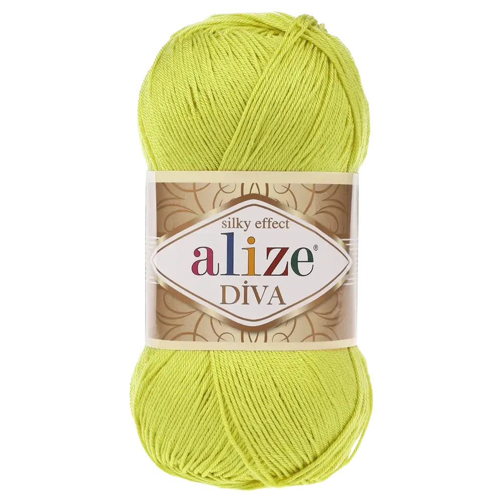 #Farbe_Alize Diva | 109 Gelbgrün