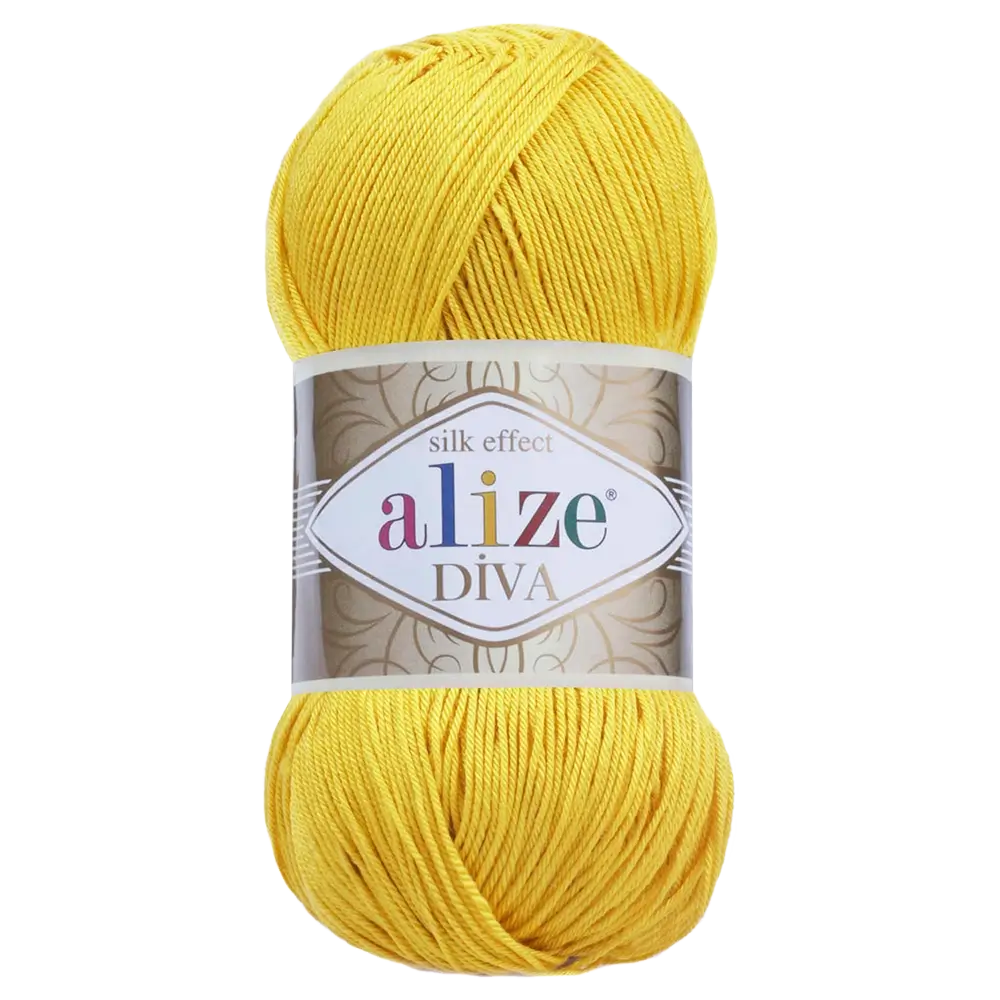 #Farbe_Alize Diva | 110 Gelb
