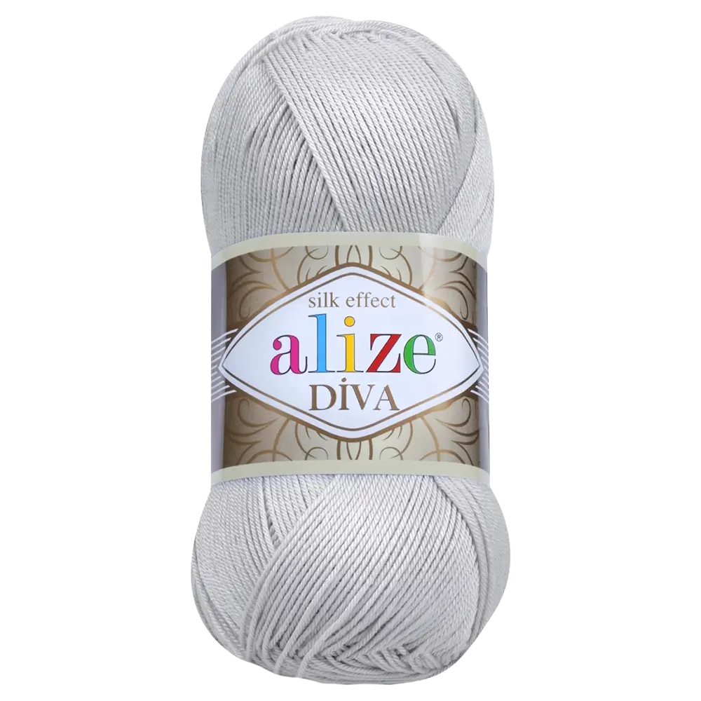 #Farbe_Alize Diva | 168 Hellgrau
