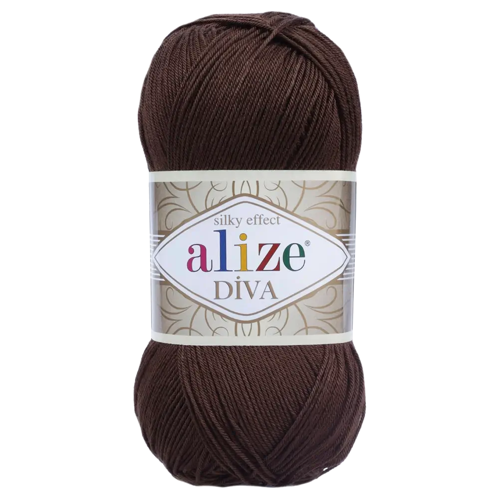 #Farbe_Alize Diva | 26 Dunkelbraun