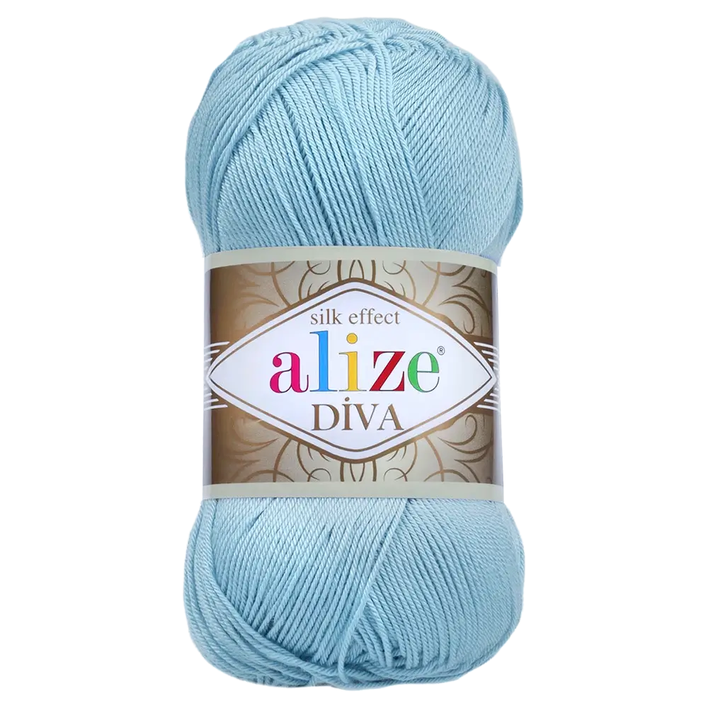 #Farbe_Alize Diva | 346 Babyblau