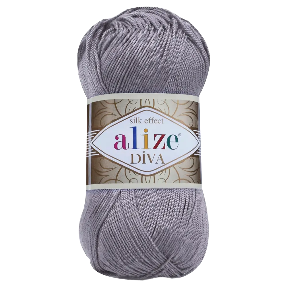 #Farbe_Alize Diva | 348 Silbergrau