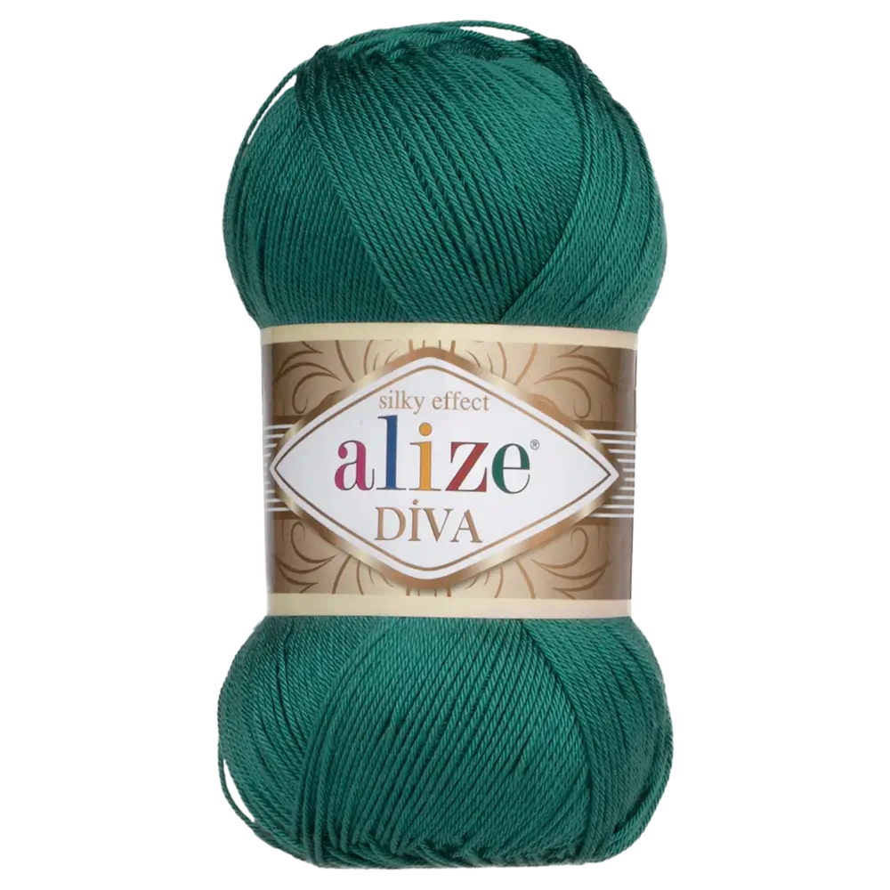 #Farbe_Alize Diva | 453 Flaschengrün