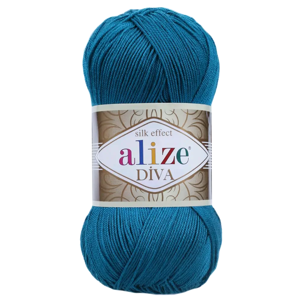 #Farbe_Alize Diva | 646 Petrol