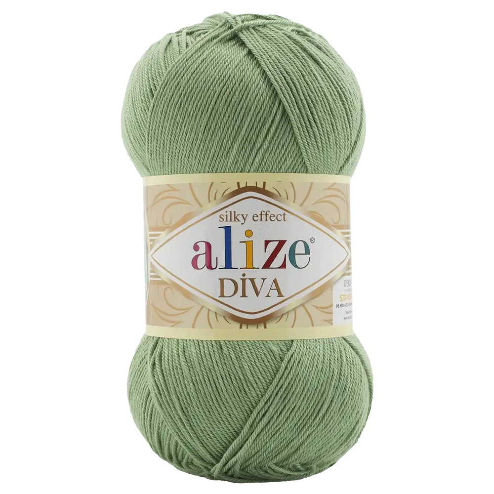 #Farbe_Alize Diva | 852 Tarngrün