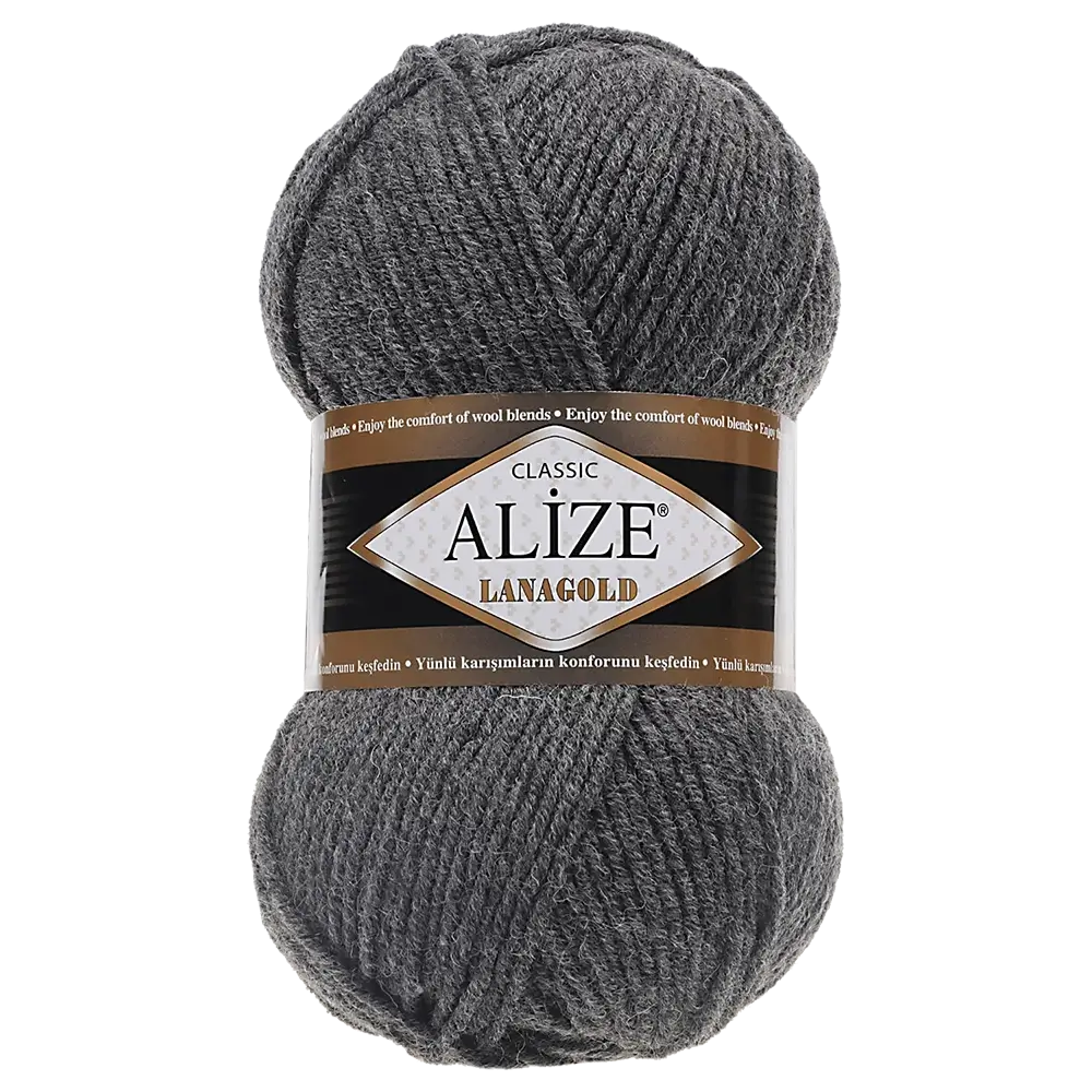 #Farbe_Alize Lanagold | 182 Mittelgrau Melange