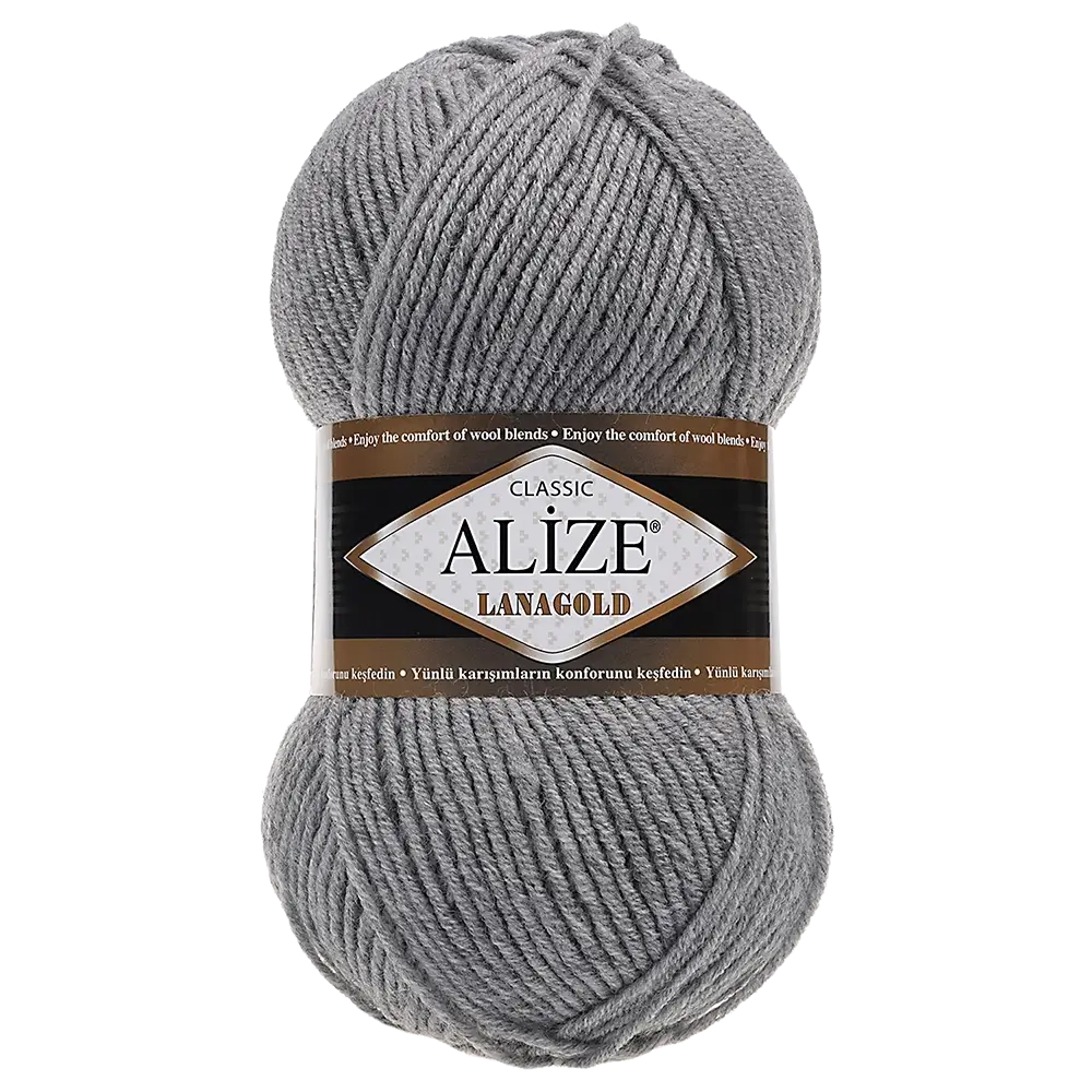 #Farbe_Alize Lanagold | 216 Grau Melange