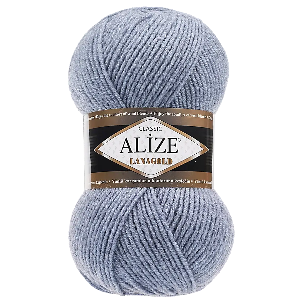 #Farbe_Alize Lanagold | 221 Hellblau Melange