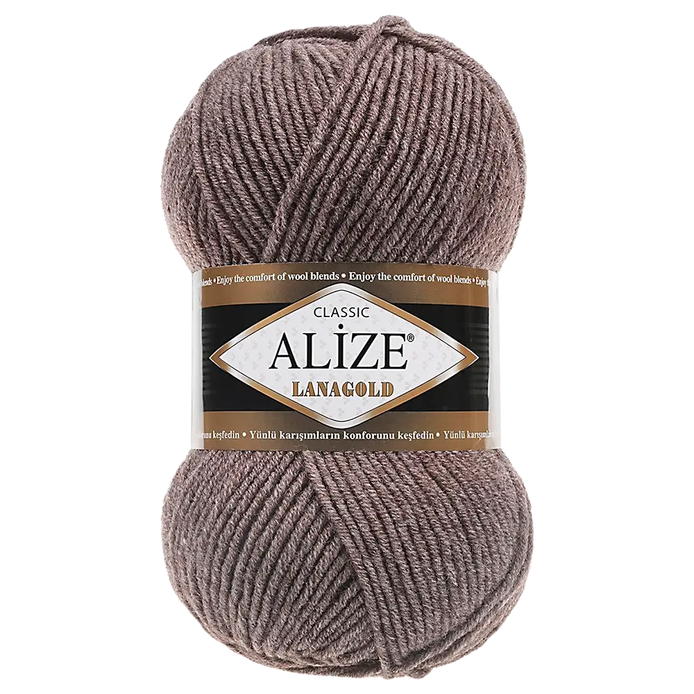 #Farbe_Alize Lanagold | 240 Kaffee Melange