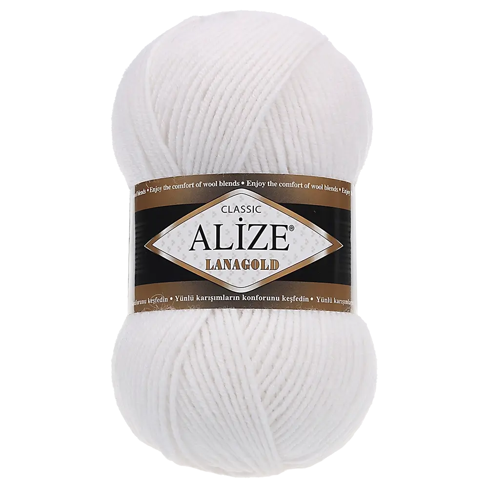 #Farbe_Alize Lanagold | 55 Weiß