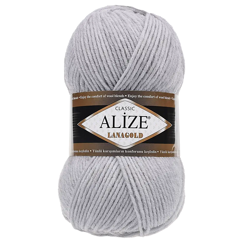 #Farbe_Alize Lanagold | 684 Hellgrau Melange