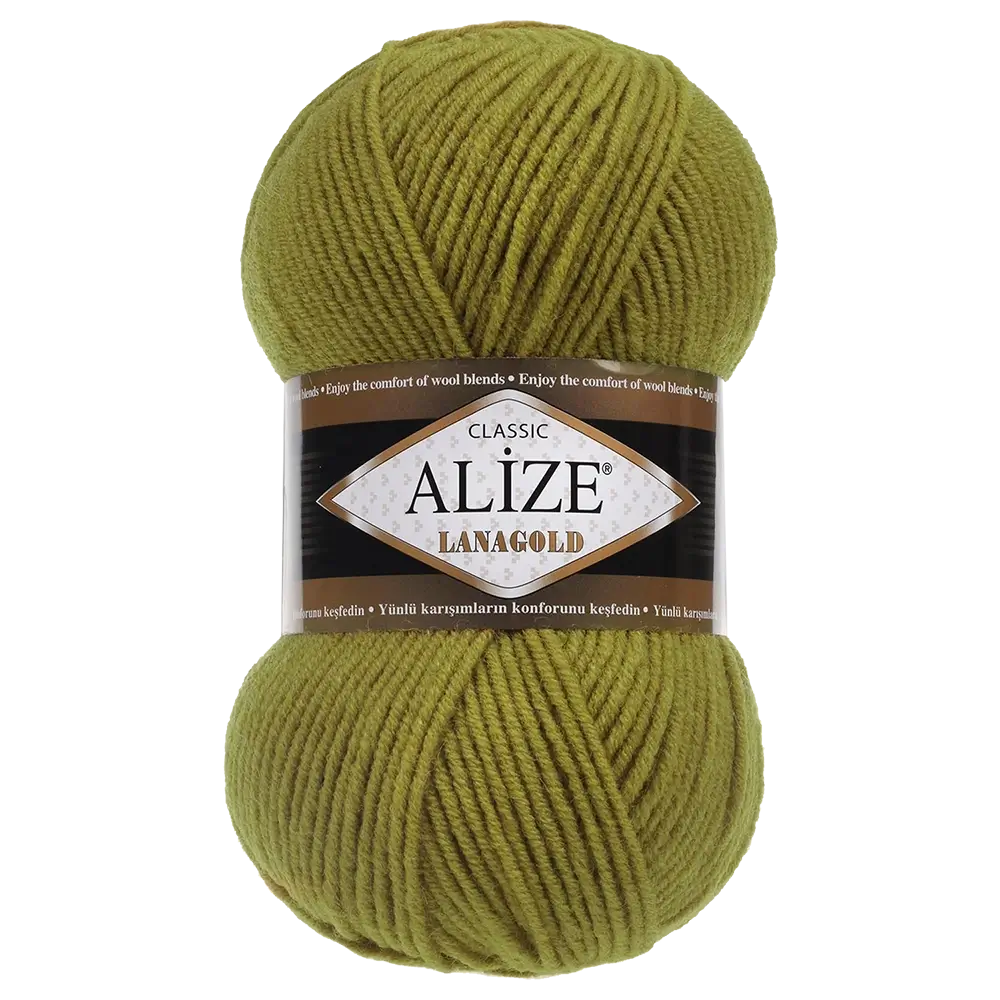 #Farbe_Alize Lanagold | 758 Olivgrün