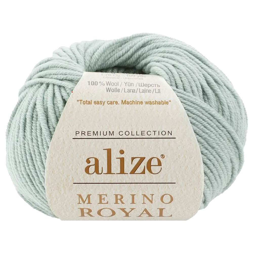 #Farbe_Alize Merino Royal | 522 Mintgrün
