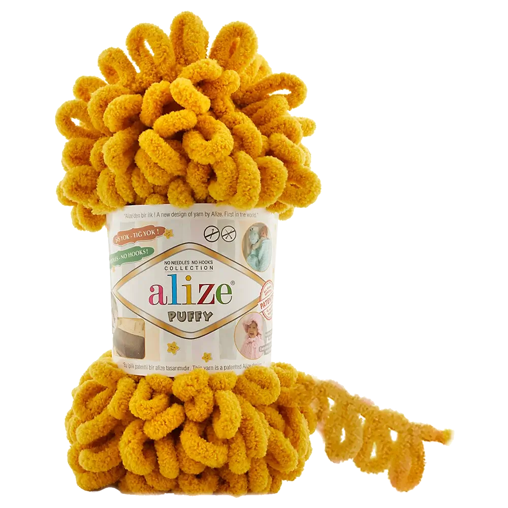 #Farbe_Alize Puffy | 02 Senf