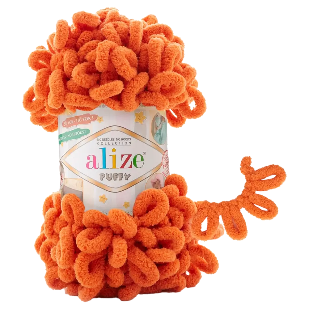 #Farbe_Alize Puffy | 06 Kürbis