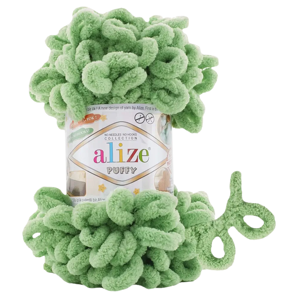 #Farbe_Alize Puffy | 103 Grasgrün