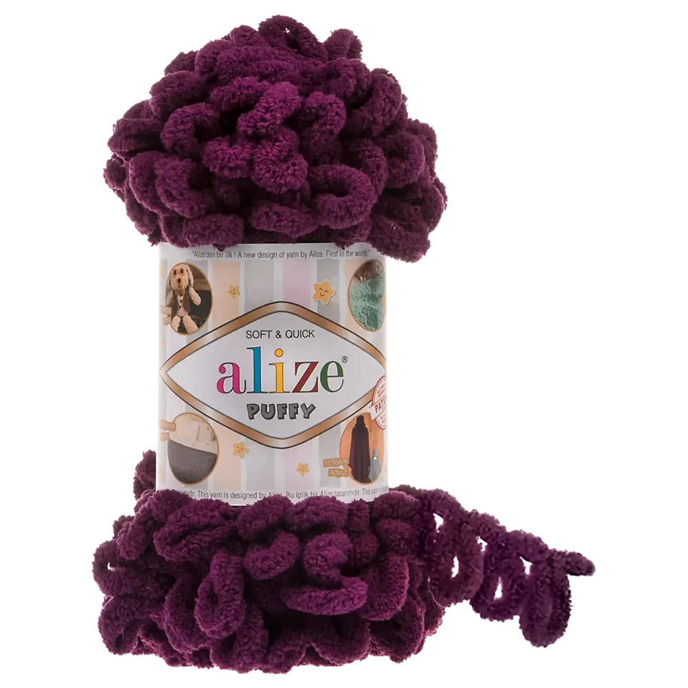 #Farbe_Alize Puffy | 111 Pflaume