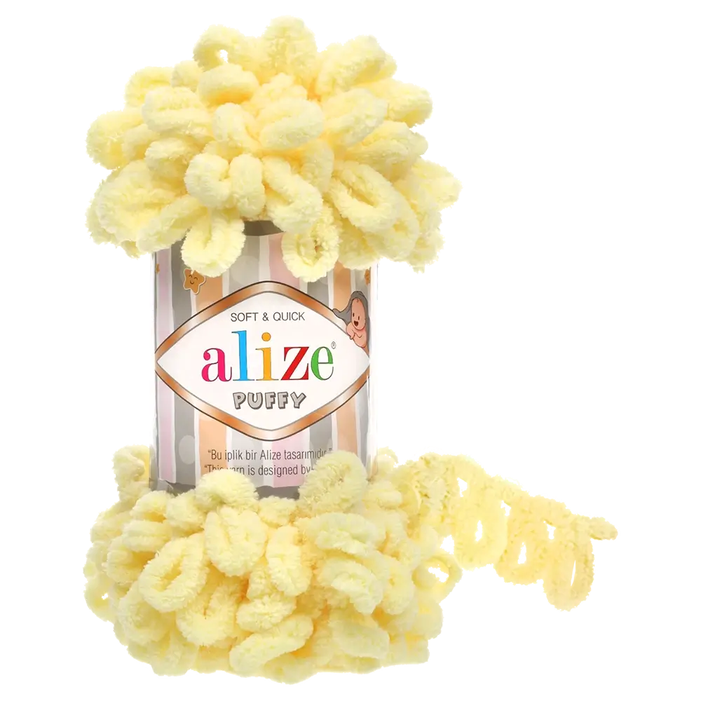 #Farbe_Alize Puffy | 13 Hellgelb