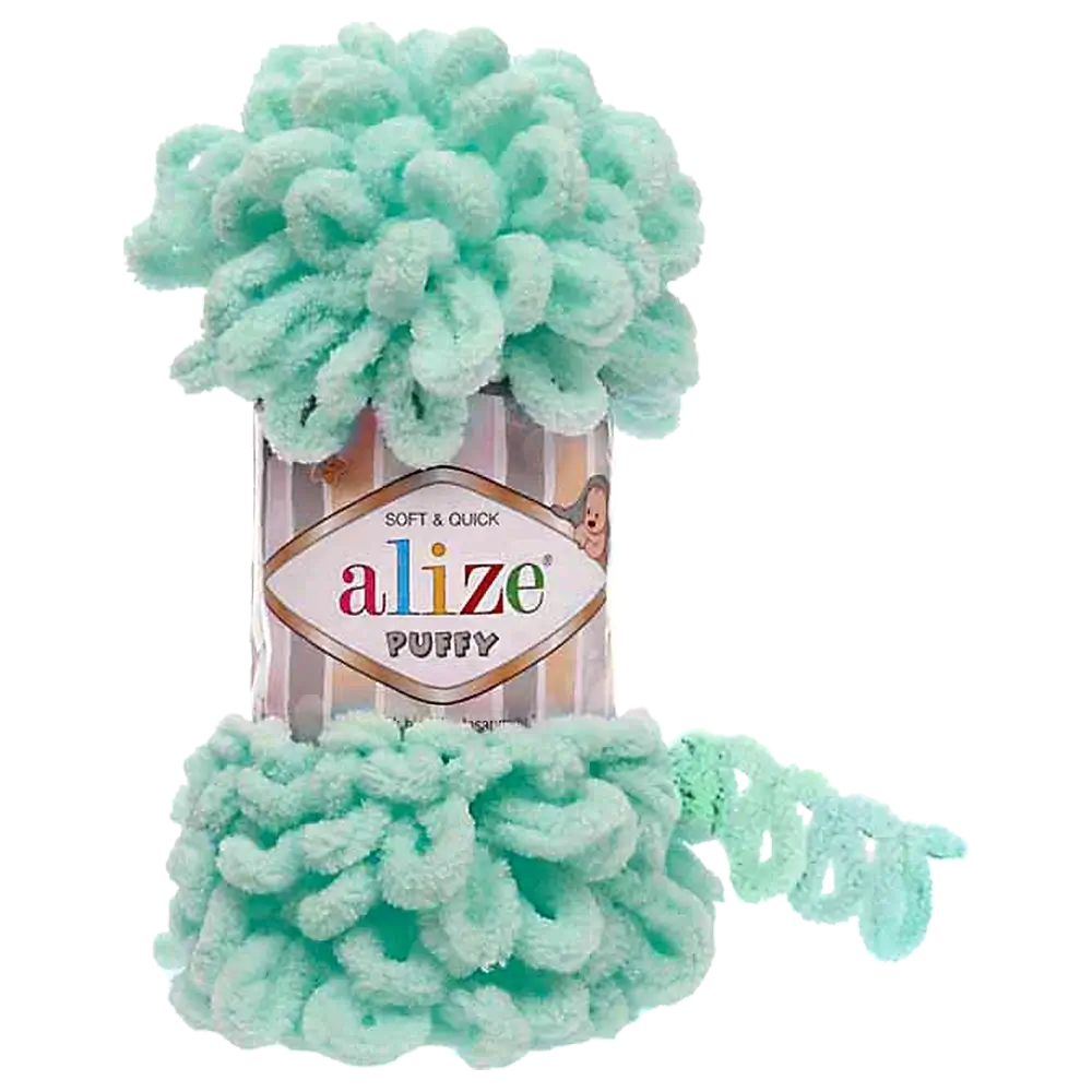 #Farbe_Alize Puffy | 19 Lichtgrün
