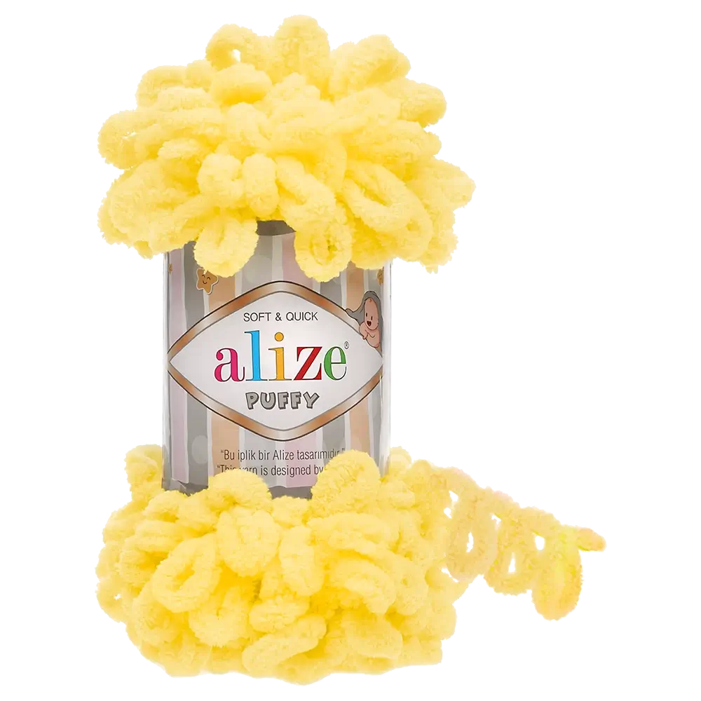 #Farbe_Alize Puffy | 216 Gelb