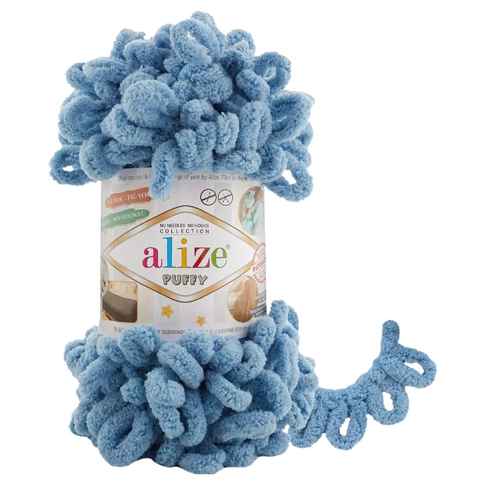 #Farbe_Alize Puffy | 280 Ozeanblau