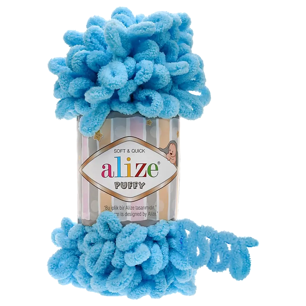 #Farbe_Alize Puffy | 287 Himmelblau